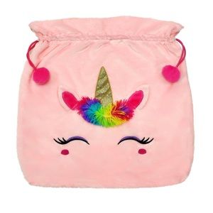 🌺Holiday Time Character Fabric Gift Bag, Pink